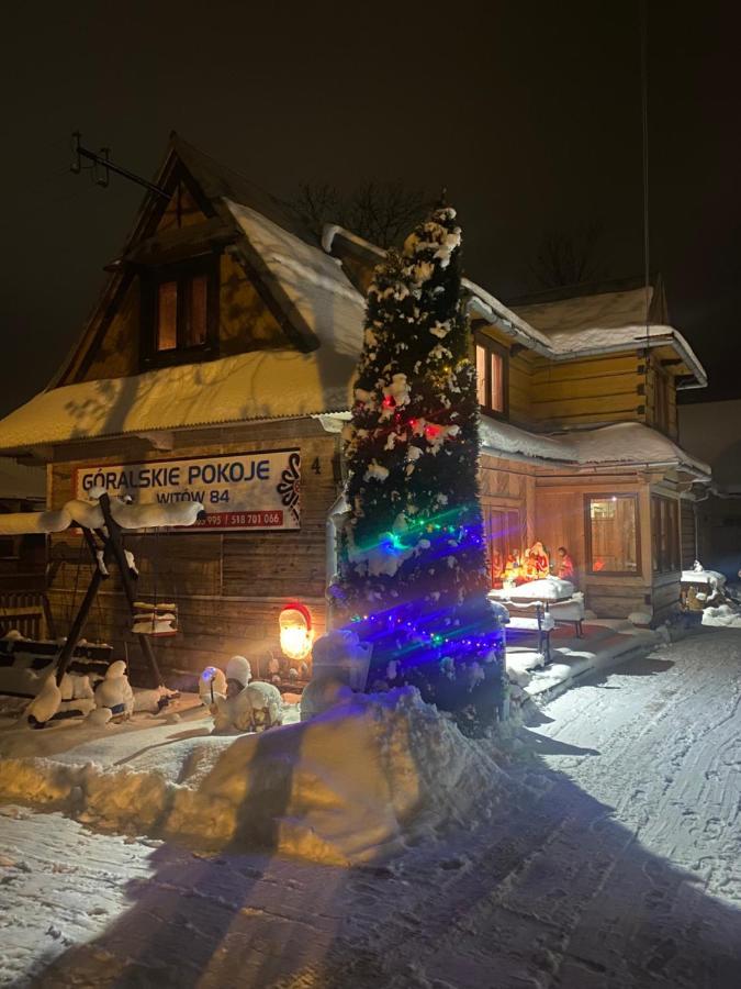 Goralskie Pokoje Witów Kültér fotó